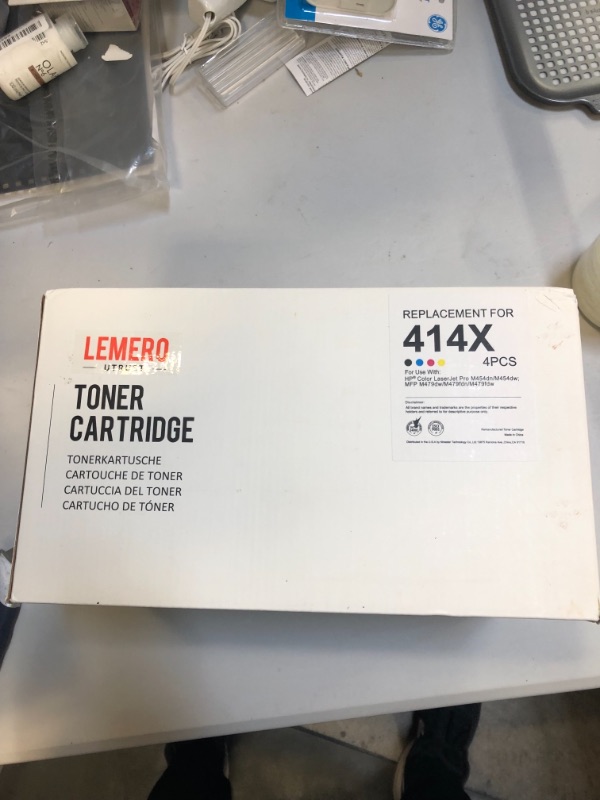 Photo 1 of 4 PK Lemero toner cartridge replacements for 414X