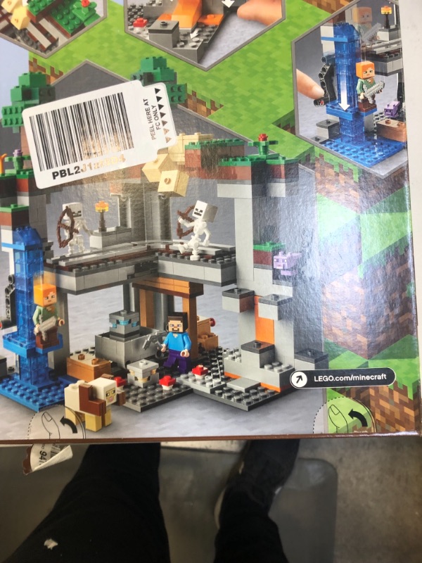 Photo 2 of LEGO Minecraft The First Adventure 21169 Hands-On Minecraft Playset; Fun Toy Featuring Steve, Alex, a Skeleton, Dyed Cat, Moobloom and Horned Sheep, New 2021 (542 Pieces)
