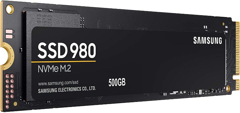 Photo 1 of Samsung Electronics (MZ-V8V500B/AM) 980 SSD 500GB - M.2 NVMe Interface Internal Solid State Drive with V-NAND Technology
