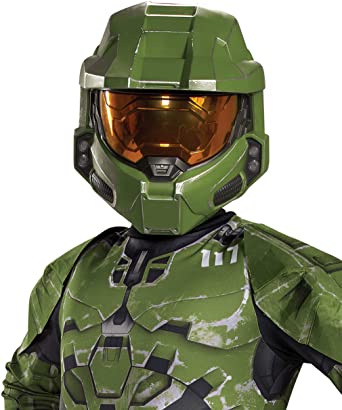 Photo 1 of Halo Infinite Master Chief Full-Face Mask for Kids
