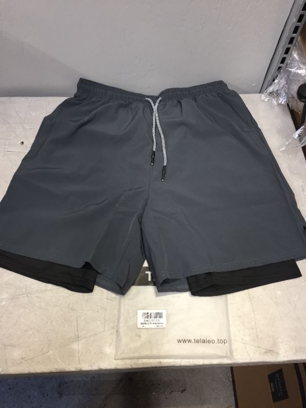 Photo 1 of generic men's xl running shorts