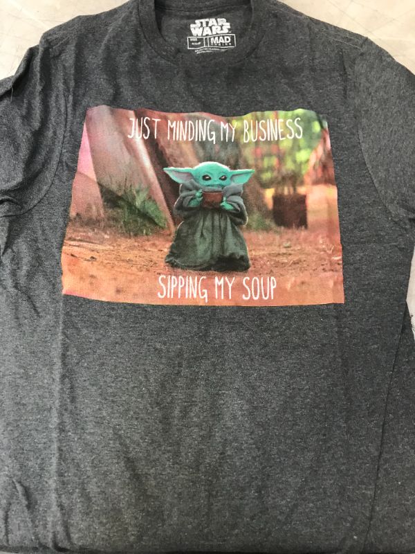 Photo 1 of Child size small star wars shirt - charcoal heather 