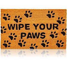 Photo 1 of 17 inch by 30 inch wipe your paws doormat - item is dirty 