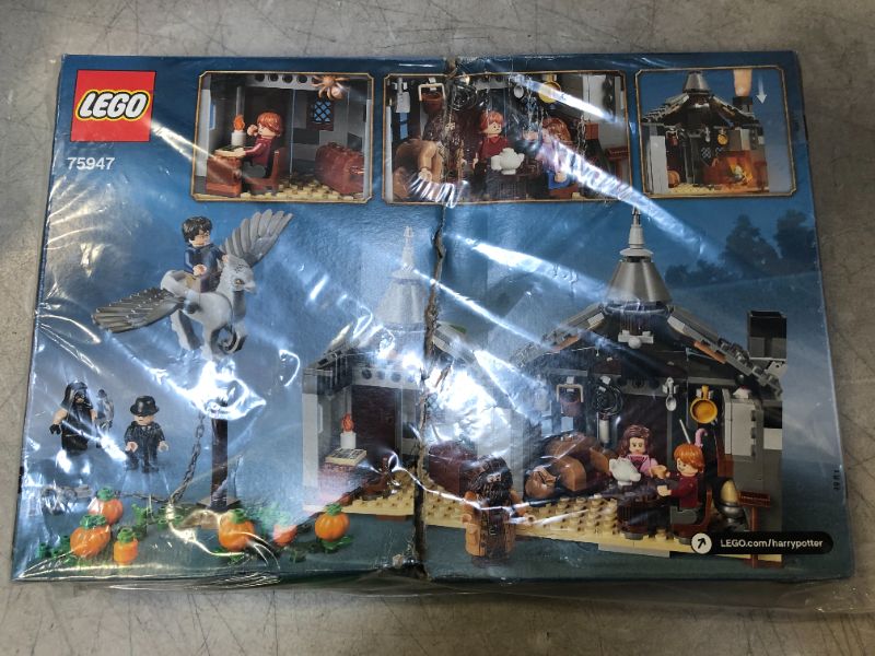 Photo 2 of LEGO Harry Potter Hagrid's Hut: Buckbeak's Rescue 75947 Toy Hut Building Set from The Prisoner of Azkaban Features Buckbeak The Hippogriff Figure (496 Pieces)