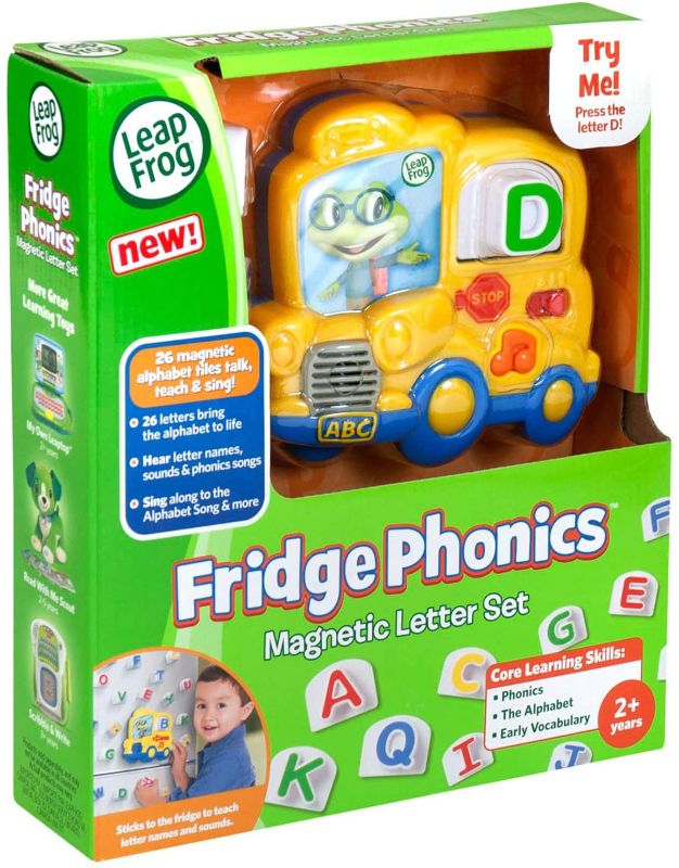 Photo 1 of LeapFrog Fridge Phonics Magnetic Letter Set, Yellow