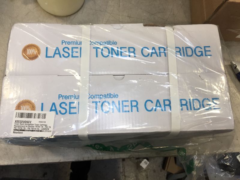 Photo 2 of Toner Bank Compatible Toner Cartridge Replacement for Brother TN760 TN-760 TN 760 TN730 TN-730 730 for HL-L2395DW L2350DW MFC-L2710DW L2750DW DCP-L2550DW HL-L2390DW HL-L2370DW Printer (Black, 2-Pack)