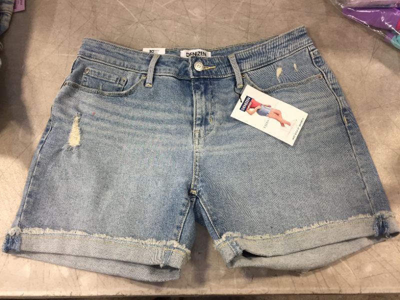 Photo 2 of DENIZEN from Levi's Women's Mid-Rise 5" Jean Shorts - Hype 6