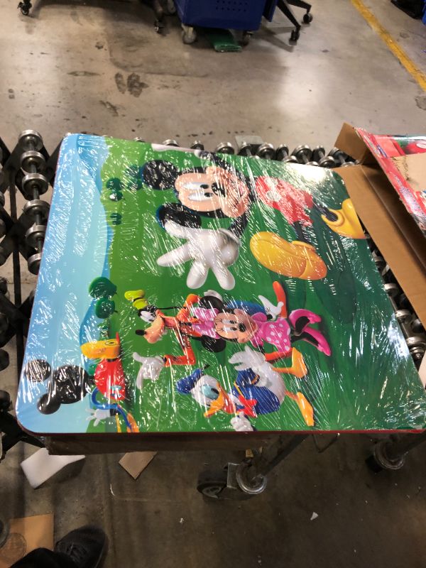 Photo 2 of Delta Children Kids Table and Chair Set (2 Chairs Included) - Ideal for Arts & Crafts, Snack Time, Homeschooling, Homework & More, Disney Mickey Mouse
