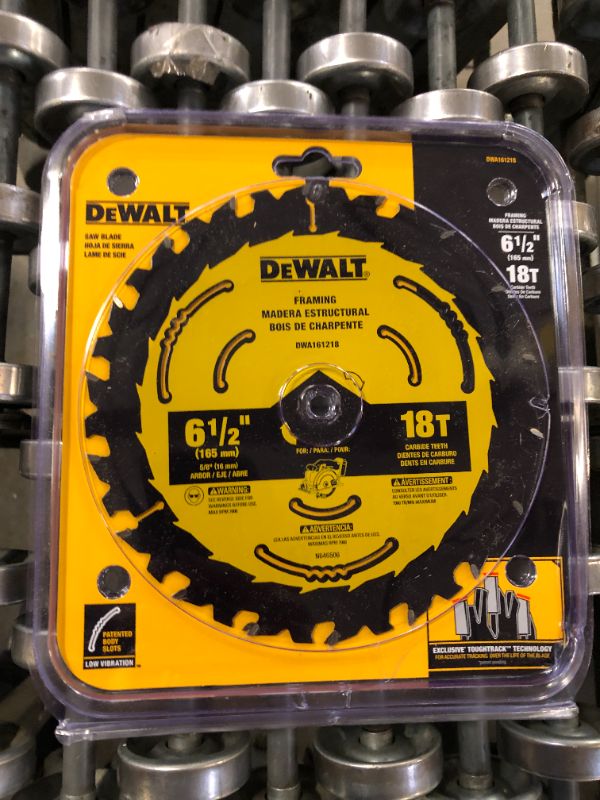 Photo 2 of 6-1/2 in. 18-Tooth Circular Saw Blade

