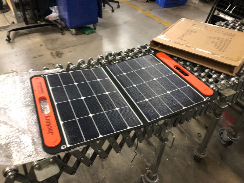 Photo 2 of Jackery SolarSaga 60W Solar Panel for Explorer 160/240/500 as Portable Solar Generator, Portable Foldable Solar Charger for Summer Camping Van RV(Can't Charge Explorer 440/ PowerPro)

