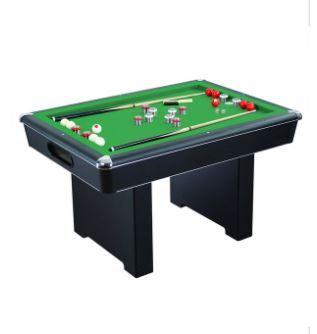 Photo 1 of Hathaway Renegade Slate Bumper Billiard Pool Table, 54In., Green
