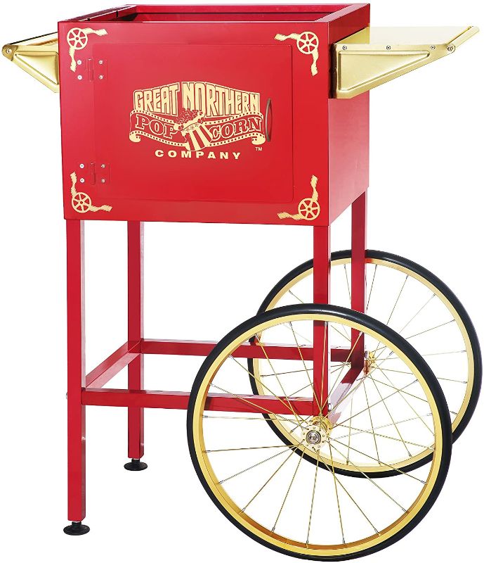 Photo 1 of 6400 Red Replacement Cart for Larger Roosevelt Style Great Northern Popcorn Machines
