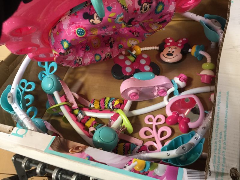 Photo 1 of Disney Baby Minnie Mouse Peekaboo Activity Jumper