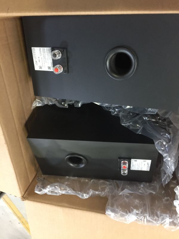 Photo 1 of Sony SSCS5 3-Way 3-Driver Bookshelf Speaker System (Pair) - Black

