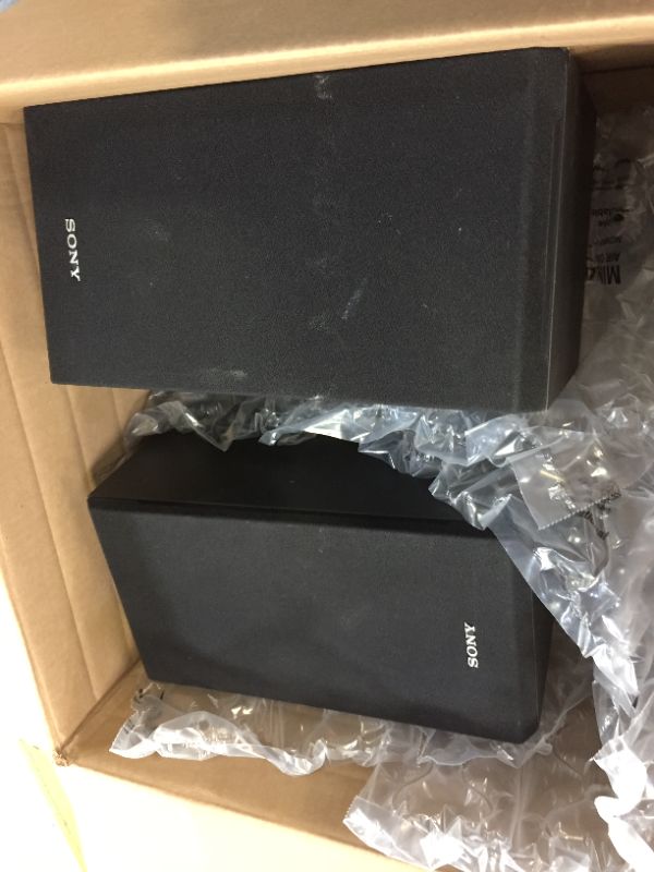 Photo 1 of Sony SSCS5 3-Way 3-Driver Bookshelf Speaker System (Pair) - Black
