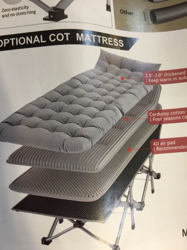 Photo 1 of cot with optional mattress 