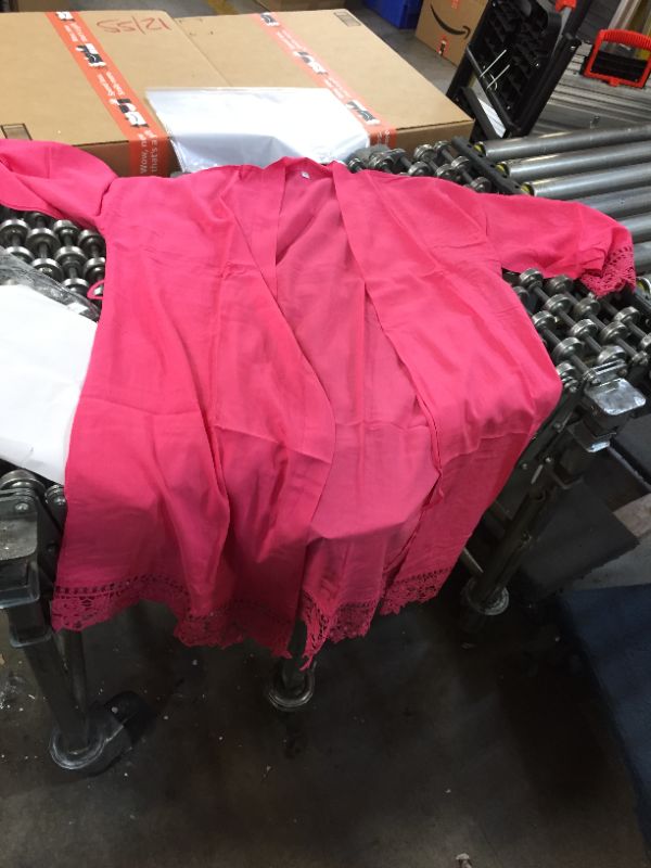 Photo 1 of L/XL pink robe 