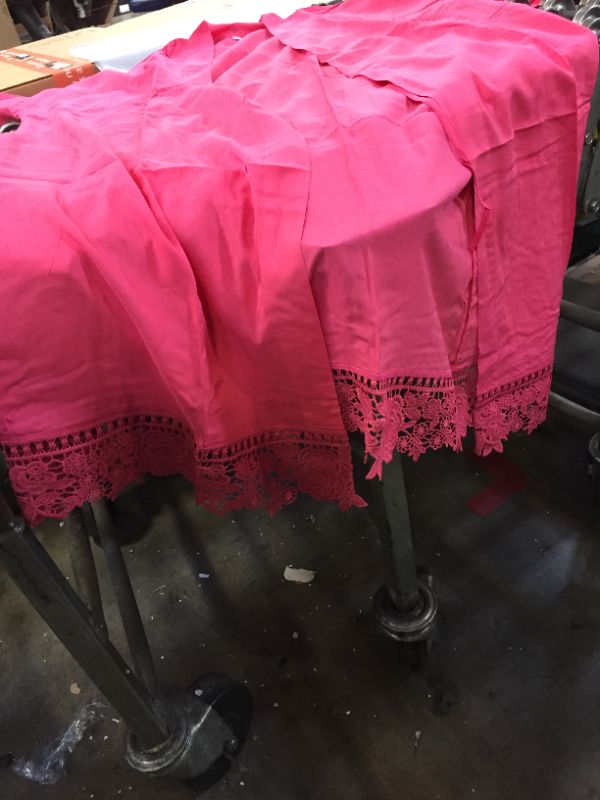 Photo 3 of L/XL pink robe 