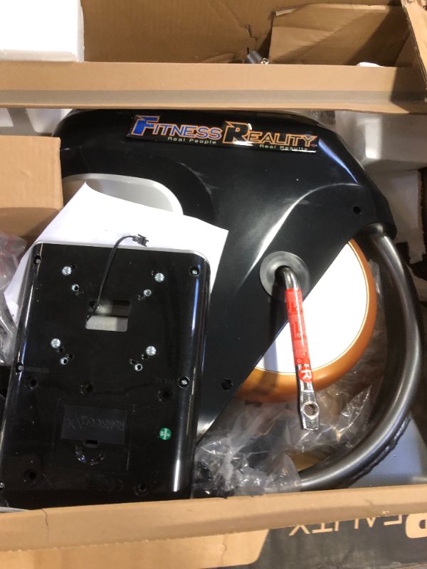 Photo 1 of Fitness Reality R4000 Recumbent Exercise Bike with Workout Goal Setting Computer
