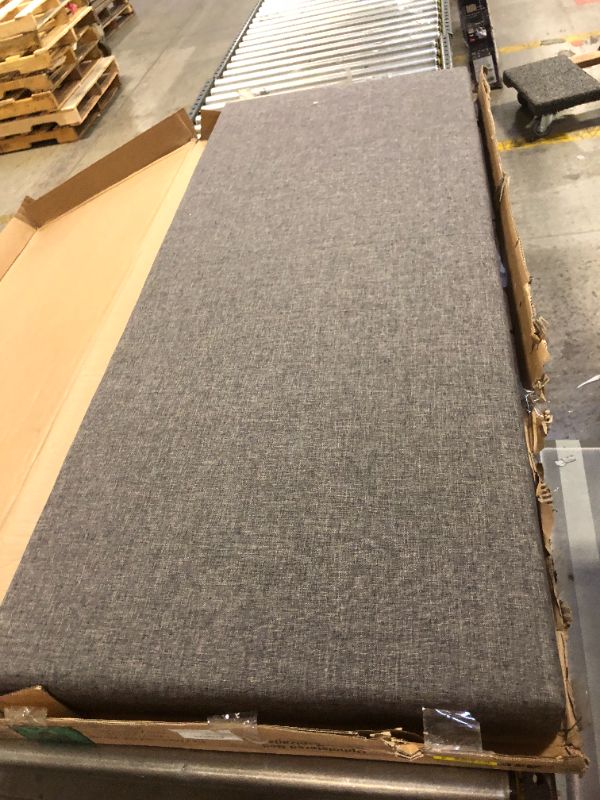 Photo 3 of DHP Janford Upholstered Bed HEADOARD, Gray Linen, Full
HEADBOARD ONLY