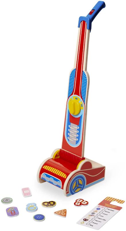 Photo 1 of Melissa & Doug 5189 Wooden Vacuum Play Set
