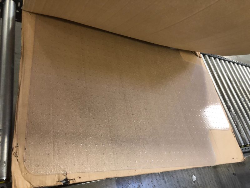 Photo 1 of Chair-Mat-Carpet, Desk-Mat-Rectangular, FRUITEAM Desk Chair Mat, Office Rectangular Chair Mat for Carpet, Easy to Be Expanded, 90 x 120 cm/36 x 48 inch
