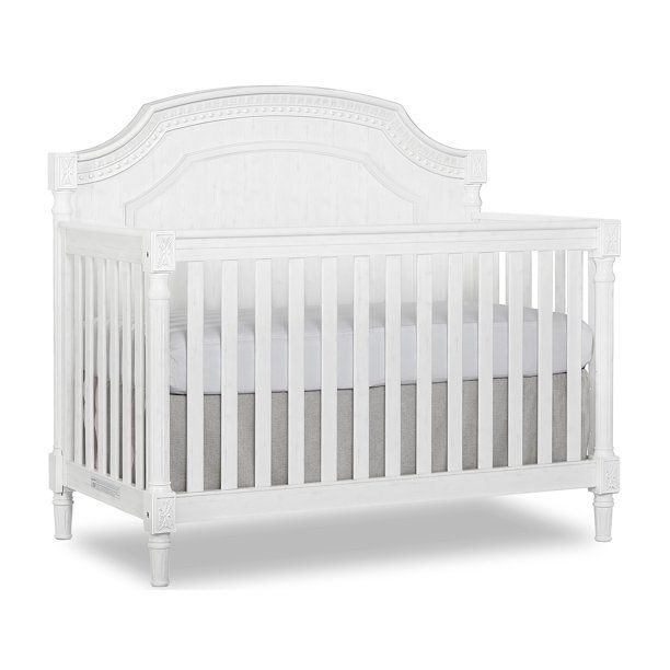 Photo 1 of evolur Julienne 5-in1 convertible crib, Brush White
