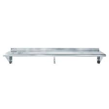 Photo 1 of 18 Gauge Stainless Steel 14" x 60" Heavy Quality Wall Shelf
