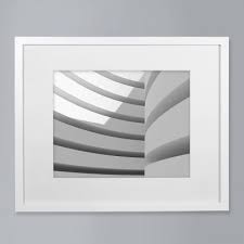 Photo 1 of 11" x 14" Matted Wood Frame White - Made By Design™
