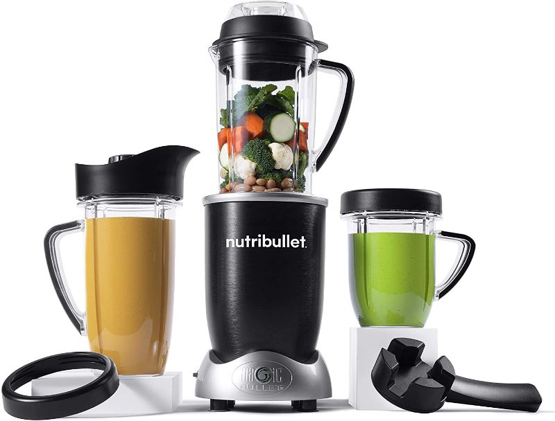 Photo 1 of nutribullet RX Personal Blender for Shakes, Smoothies, Food Prep, and Frozen Blending, 45 Ounces, 1700 Watts, Black (N17-1001)