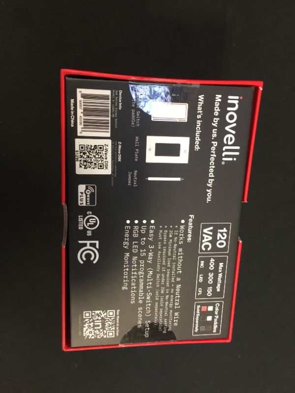 Photo 1 of Red Series Smart Dimmer Switch