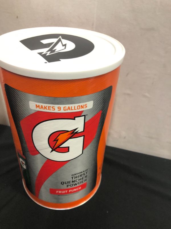 Photo 2 of  Gatorade Thirst Quencher Powder, Fruit Punch, 76.5 oz Canister exp---12-10-2021