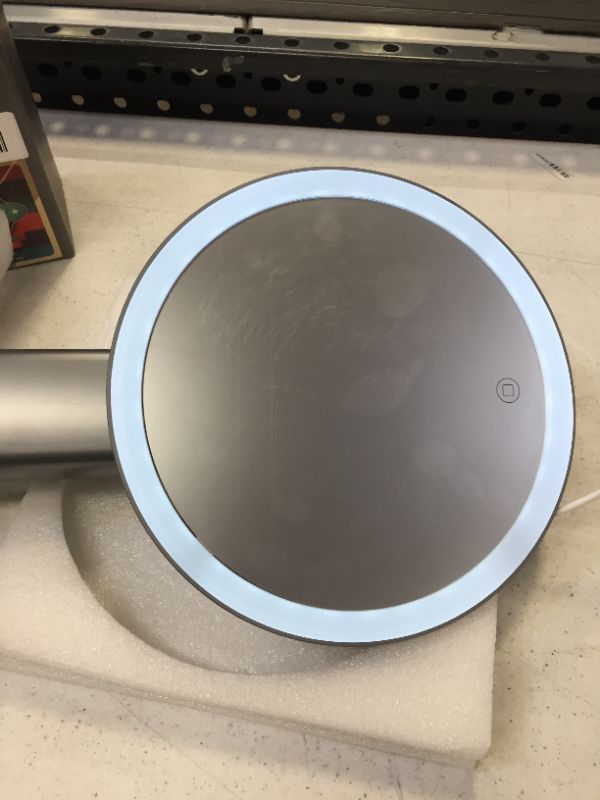 Photo 7 of (new brand factory sealed )Makeup Mirror with Lights, 72 LEDs Vanity Mirror, 3 Color Lighting, Lighted Makeup Mirror, 1x 2X 3X Magnification, Touch Control, Dual Power Supply, Portable Cosmetic Mirror, Female Gift