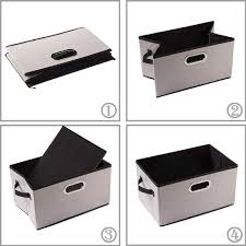 Photo 1 of 3 pack grey organization bins 