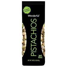 Photo 1 of  Wonderful Pistachios, 16-Ounce Bag, Roasted and salted. 2 pack exp- 
Jan 28/ 2023 