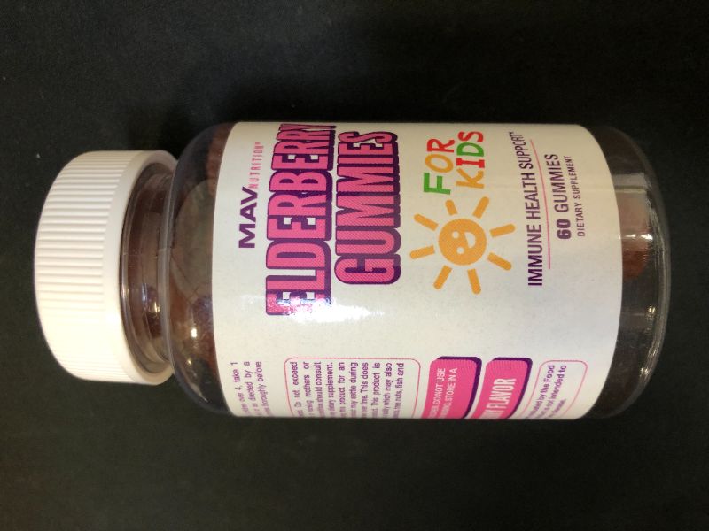 Photo 1 of ELDERBERRY GUMMIES FOR KIDS 60 GUMMIES