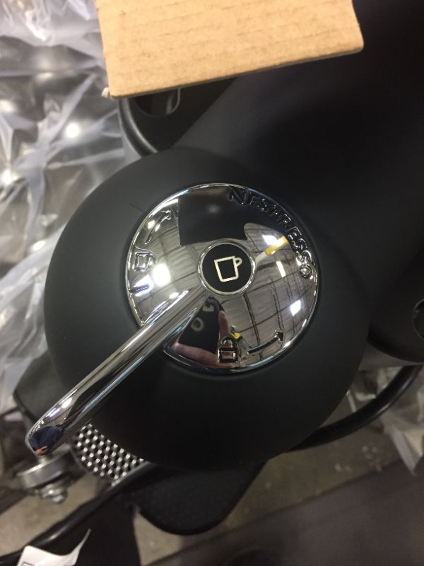 Photo 1 of Nespresso Vertuo Coffee and Espresso Machine Bundle with Aeroccino Milk Frother by Breville, Matte Black
