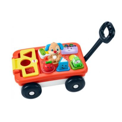 Photo 1 of Fisher-Price Laugh & Learn Pull & Play Learning Wagon, Unisex Preschool Toy
