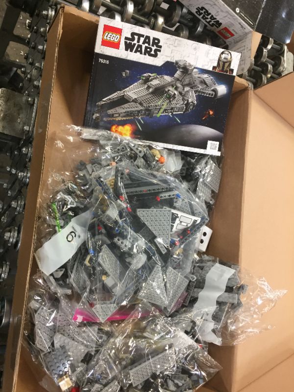 Photo 2 of LEGO Star Wars: The Mandalorian Imperial Light Cruiser 75315 Awesome Toy Building Kit for Kids, Featuring 5 Minifigures; New 2021 (1,336 Pieces)
