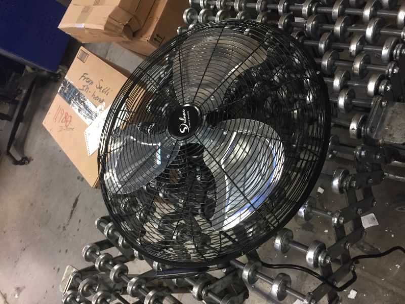 Photo 4 of Simple Deluxe, Commercial, Residential, and Greenhouse Use 18 Inch 3-Speed High Velocity Heavy Duty Metal Industrial Floor Fans, Black
