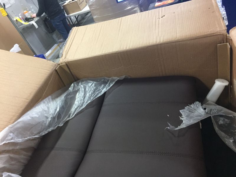 Photo 1 of  Power Lift Recliner Chair PU Leather for Elderly with Massage and Heating Ergonomic Lounge Chair Single Sofa Pockets Home Theater Seat1 of 2  has only the base and one side arm 
