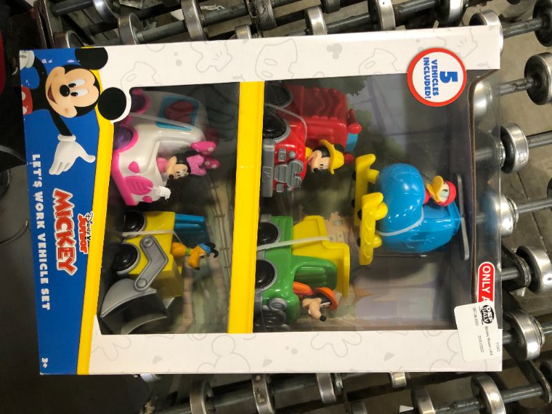 Photo 1 of Mickey Mouse Let's Work Vehicles 5pk
