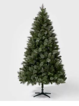 Photo 1 of 7.5ft Unlit Full Artificial Christmas Tree Virginia Pine - Wondershop™
