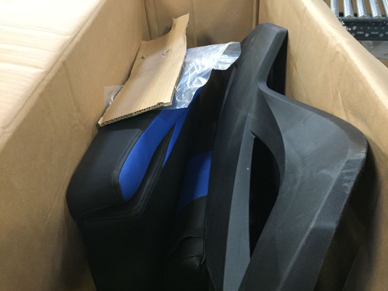 Photo 1 of RESPAWN 205 Racing Style Gaming Chair, in Blue (RSP-205-BLU)
