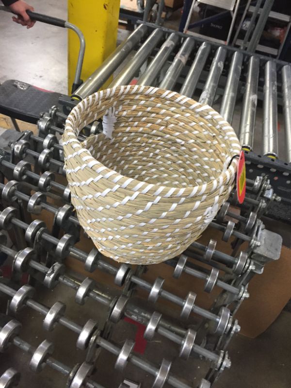 Photo 2 of Coiled Straw Round Basket - Opalhouse™
