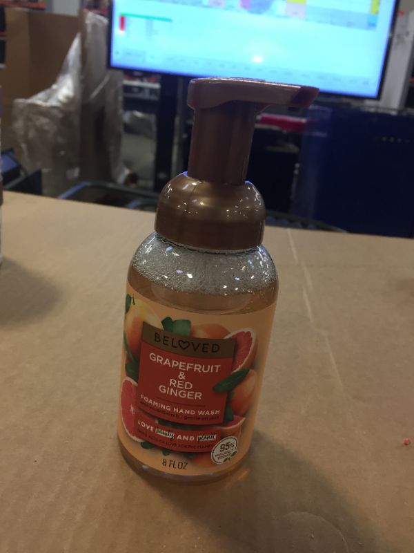 Photo 1 of Beloved Grapefruit Oil & Red Ginger Foaming Hand Wash Soap - 8 fl oz
