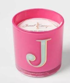 Photo 1 of 7oz Sweet Escape Monogram Candle - Opalhouse™
