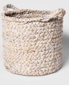 Photo 1 of 16"x14.5" Decorative Basket White - Threshold™
