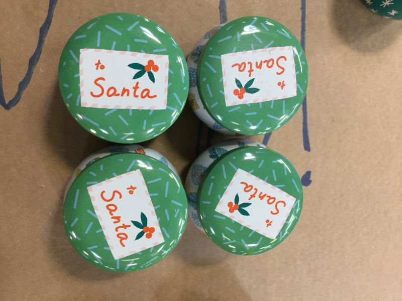 Photo 1 of 4 santa candles peppermint 