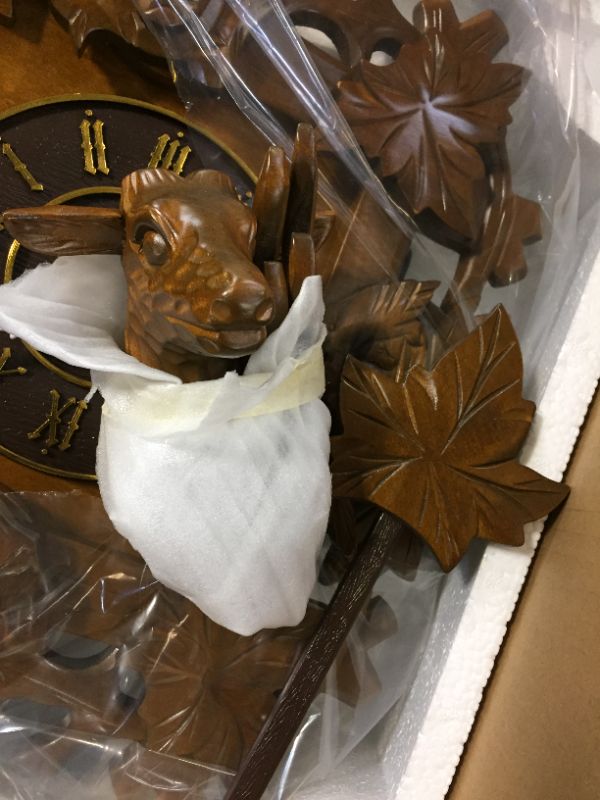 Photo 1 of Kendal Large Handcrafted Wood Cuckoo Clock MX015-2
